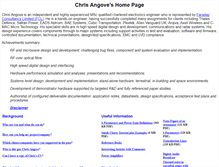 Tablet Screenshot of chrisangove.com